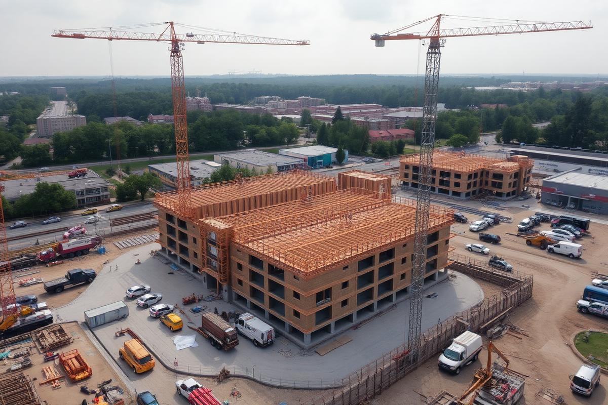 Construction Project Aerial Updates